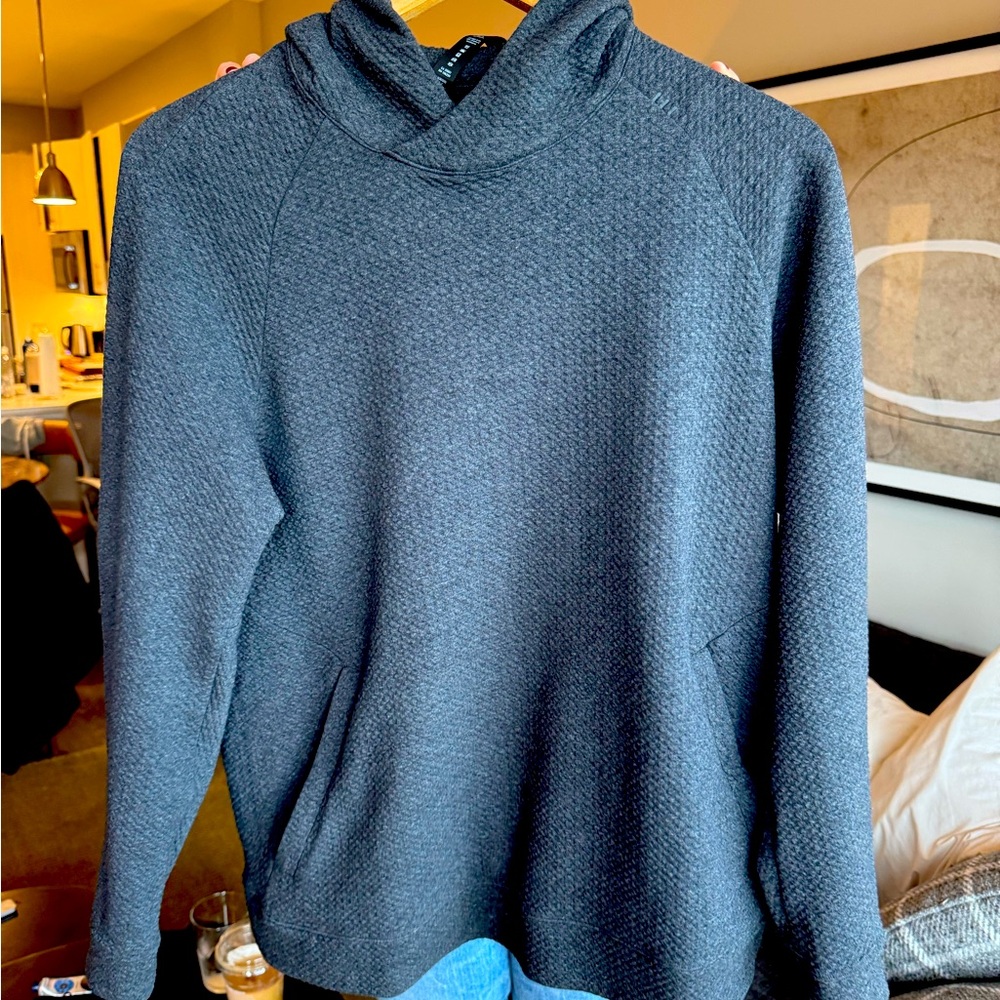 Lululemon double knit textured hoodie in black